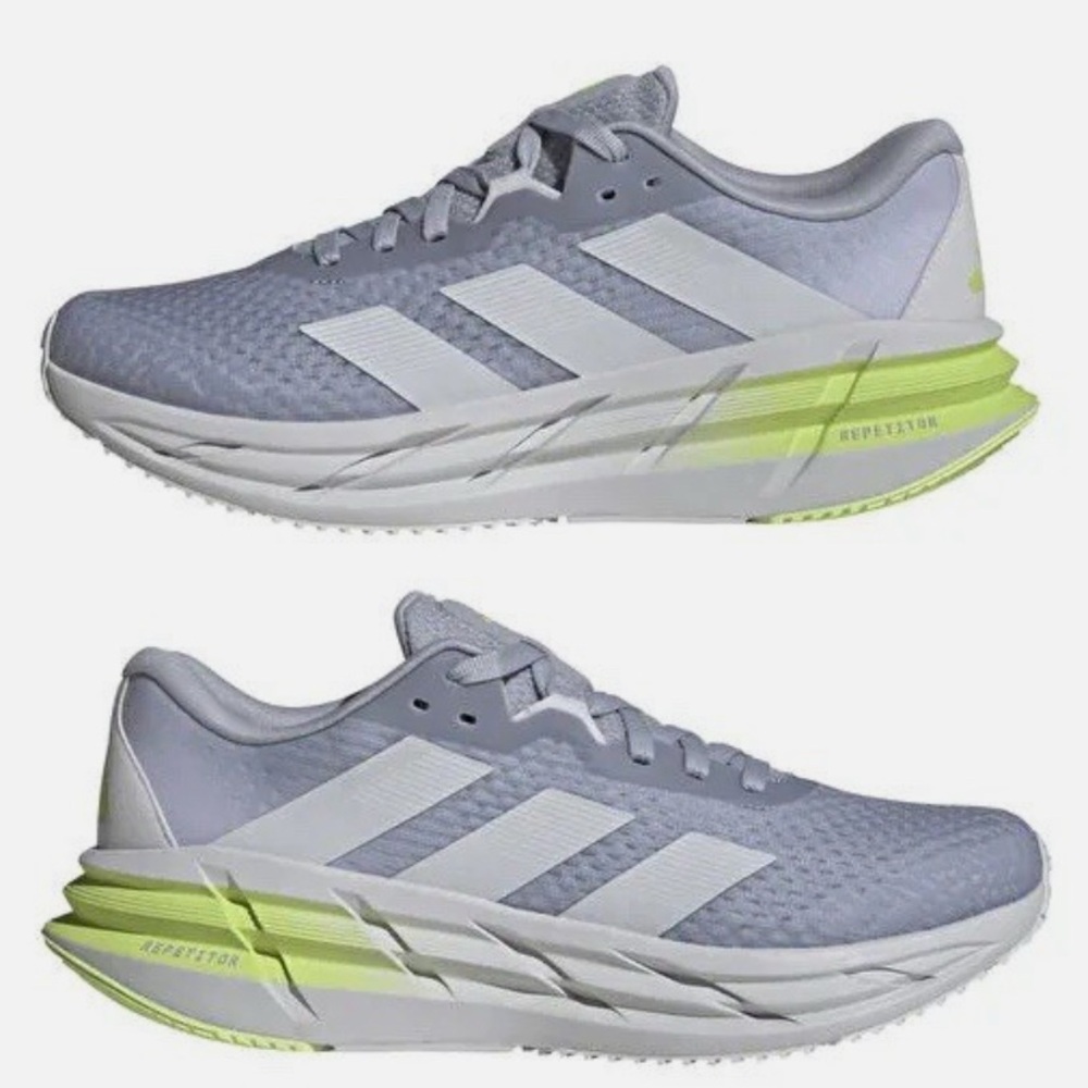 Adidas Adistar 3 Halo Silver Zero Metalic Pulse Lime NWT